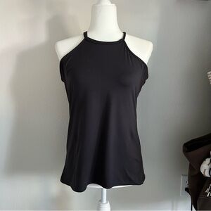 Hot Kiss Halter Tank Top in Black Women’s Size XL Casual Stretchy Soft Sleepwear